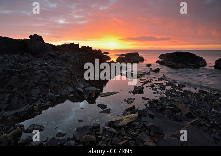 Sunrise, Stanley, runden Kopf, Tasmanien, Australien Stockfoto