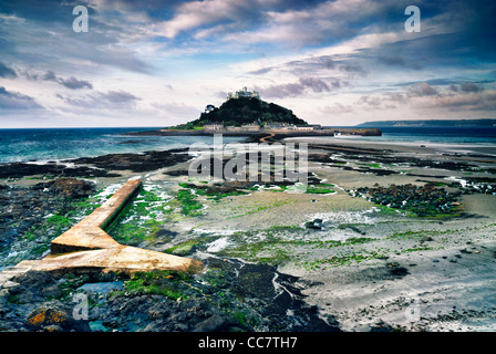 St. Michaels Mount, Marazion, in der Nähe von Penzance, Cornwall, England, UK Stockfoto