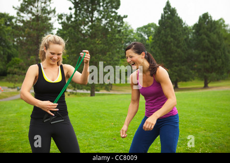 Frauen-Entwicklung, Portland, Multnomah County, Oregon, USA Stockfoto