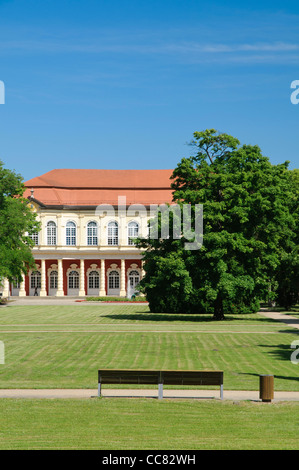 Garten-Salon, Schlossgarten, Orangerie, Schloss Merseburg, Sachsen-Anhalt, Deutschland, Europa Stockfoto