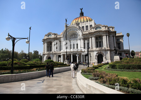 Palacio de Bellas Artes, Konzertsaal, Mexico City, Mexiko, Nordamerika Stockfoto