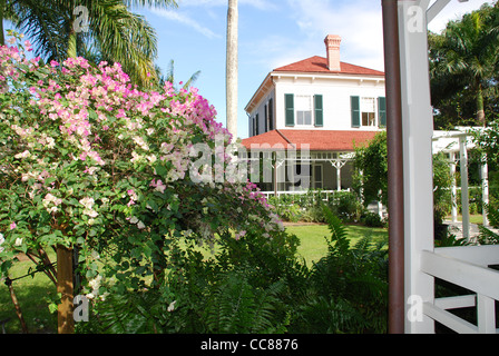 Edison und Ford Winter Estates, ft. Myers, Florida, USA Stockfoto