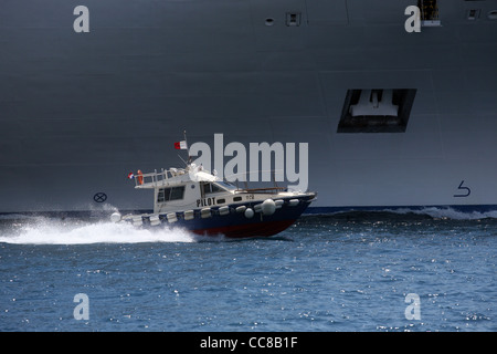 Große und kleine Stockfoto