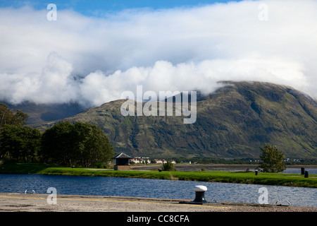 Corpach Becken und Glen Nevis Highland Region Schottland Stockfoto