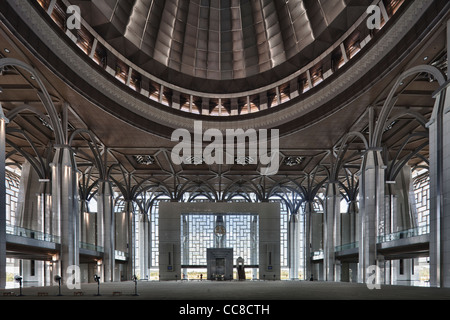 Tuanku Mizan Zainal Abidin-Moschee, Putrajaya, Malaysia Stockfoto