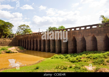 Spean Praptos Brücke, Kambodscha Stockfoto