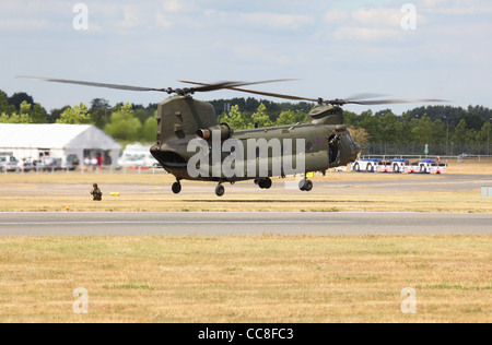 Boeing CH-47 Chinook-Hubschrauber Stockfoto