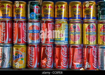 Alkoholfreies Getränk, Siem Reap, Kambodscha Stockfoto