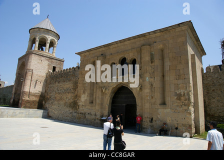 Georgien, Mzcheta, Swetizchoweli-Kathedrale, die lebenden Säule Kathedrale Stockfoto