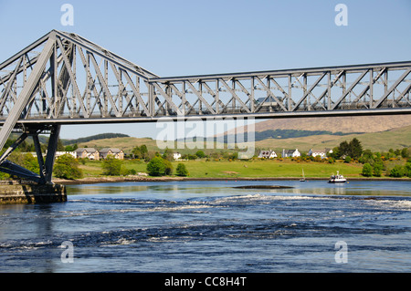 Connel Bridge überspannt Loch Etive Argyle & Bute, in der Nähe von Oban, Schottland Stockfoto