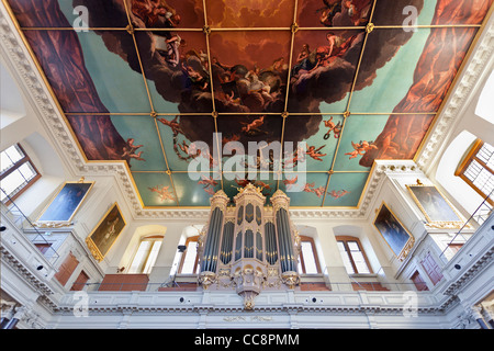 Innenraum des renovierten Sheldonian Theatre, Oxford 4 Stockfoto