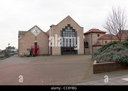 Grimsby Town nationalen Fischerei Heritage Centre auf Alexandra Dock eine wichtige touristische Attraktion in der Stadt Stockfoto