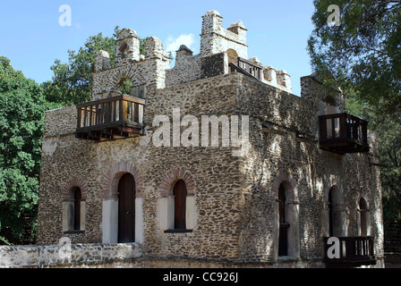 Burg in Äthiopien Stockfoto