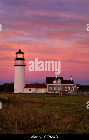 Cape Cod Licht, Truro, Cape Cod Stockfoto