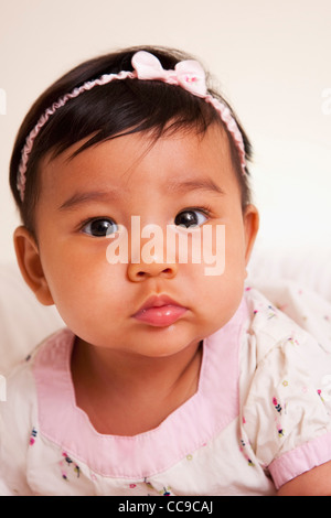 Porträt, Baby, Maryland, USA Stockfoto