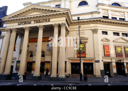 Lyceum Theatre zeigt der Lions king London England UK-Vereinigtes Königreich Stockfoto