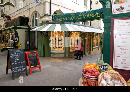 St Nicholas Market, Bristol, UK Stockfoto