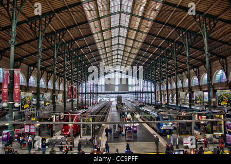 Bahnhof Gare du Nord in Paris (Frankreich) Stockfoto