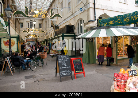 St Nicholas Market, Bristol, UK Stockfoto
