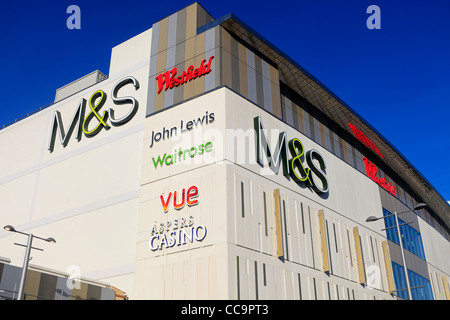 Vereinigtes Königreich East London Westfield Stratford City Stockfoto