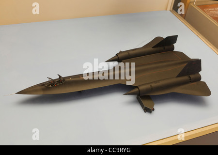 Lockheed SR-71 Blackbird Modell Stockfoto