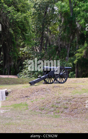 Fort McAllister State Historic Park, Richmond Hill, Georgia Stockfoto