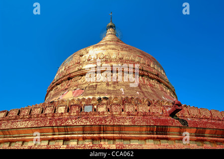 Chedi Dhammayazika Paya (Pagode), Bagan (Pagan), Myanmar (Burma) Stockfoto