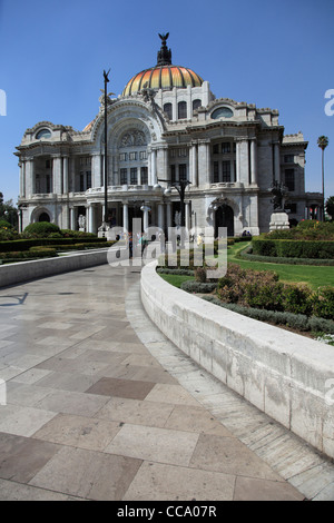 Palacio de Bellas Artes, Konzertsaal, Mexico City, Mexiko, Nordamerika Stockfoto