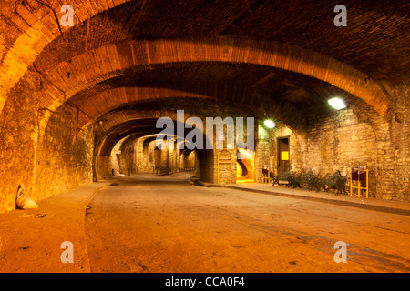 Tunnel in Guanajuato, Mexiko. Stockfoto
