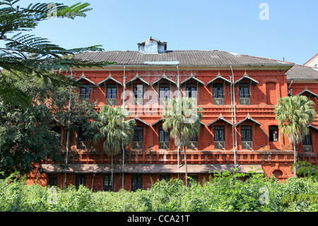 Alten Burma Railway Sitz, Yangon Stockfoto