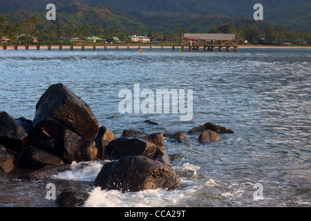 Hanalei Bay, Princeville, Kauai, Hawaii. Stockfoto
