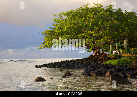 St. Regis Resort, Hanalei Bay, Princeville, Kauai, Hawaii. Stockfoto
