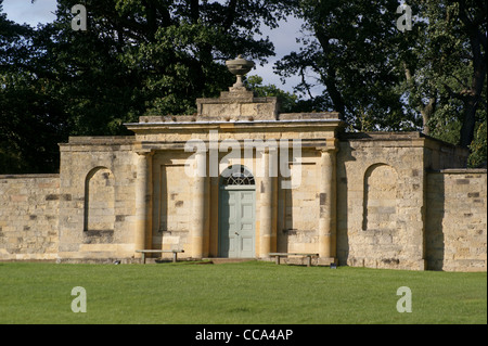 Stallungen, Gebäude, Duncombe Park, Sitz der Baron Feversham, Helmsley, North Riding, Yorkshire, England Stockfoto