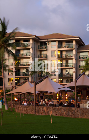 Das Westin Kaanapali, in der Nähe von Kahekilli Beach, Kaanapali, Maui, Hawaii. Stockfoto