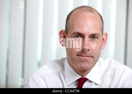 Mick Laverty, chief Exec von Advantage West Midlands regionale Entwicklungsagentur mit Sitz in Birmingham UK. Stockfoto