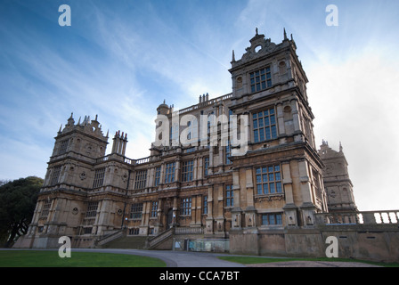 Wollaton Hall, Nottingham, England. Als Standort für Wayne Manor im Batman-Film The Dark Knight Rises Stockfoto