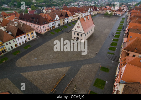 Quadratisch, Bardejov Hauptstadt, Slowakei Stockfoto