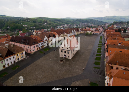 Quadratisch, Bardejov Hauptstadt, Slowakei Stockfoto