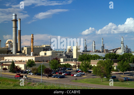 Great Plains Synfuels Kohlevergasungsanlage in der Nähe von Beulah, North Dakota, USA. Stockfoto