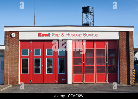 Kent Fire and Rescue Station Hythe Kent Stockfoto