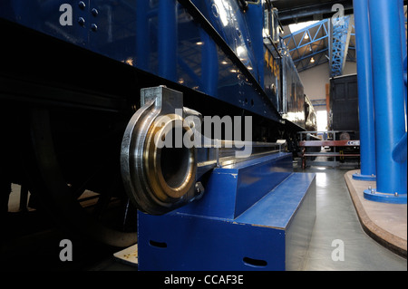 Anzahl 4468 Mallard ist ein London und North Eastern Railway Klasse A4 4-6-2 Pacific Dampflokomotive, gebaut bei Doncaster, England uk Stockfoto