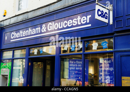 Cheltenham und Gloucester Bausparkasse, Cambridge, England, UK Stockfoto