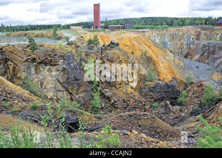 Faluner Bergwerk und Museum, Falun, Schweden Stockfoto