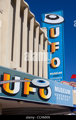 UFO-Museum und Forschungszentrum in Roswell, New Mexico Stockfoto