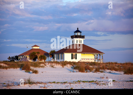 Boca Grande (Gasparilla Island) Leuchtturm Stockfoto