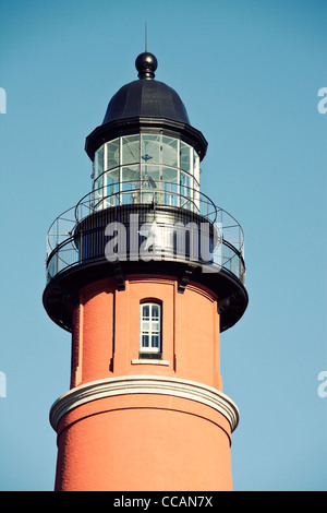 Ponce de Leon Inlet Lighthosue in Ponce Inlet, Florida Stockfoto