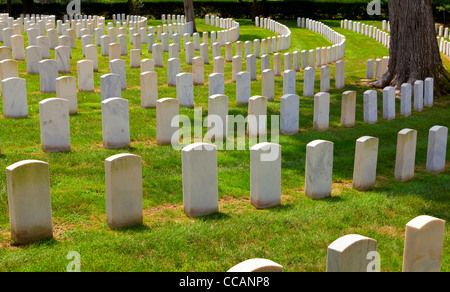 Soldatenfriedhof Stockfoto