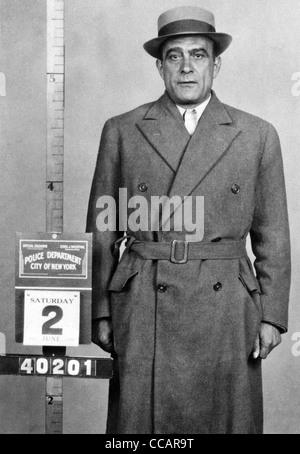 VITO "DON VITO" GENOVESE (1897 – 1969), italienischer US Gangster fotografiert von der NYPD in 1945 Stockfoto