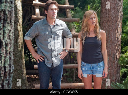 Fernweh 2012 Universal Film mit Jennifer Aniston und Paul Rudd Stockfoto