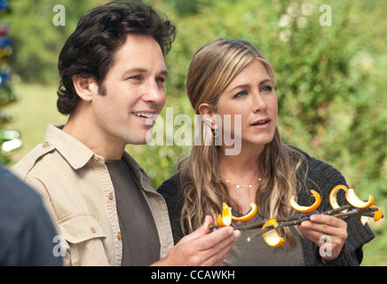 Fernweh 2012 Universal Film mit Jennifer Aniston und Paul Rudd Stockfoto